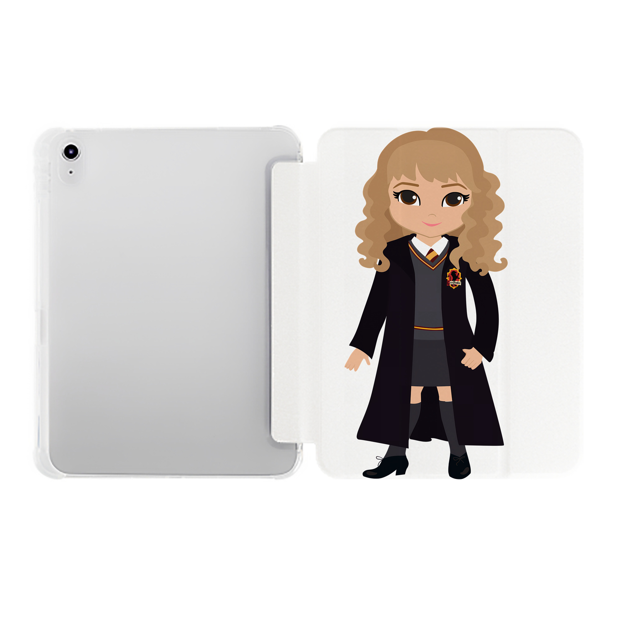 （画像用） Harry Potter ハリー・ポッターシリーズ IPad ケース ペン収納付き 三つ折りスタンド PUレザー×シリコン 対応機種9.5/10.5/10.9インチ
